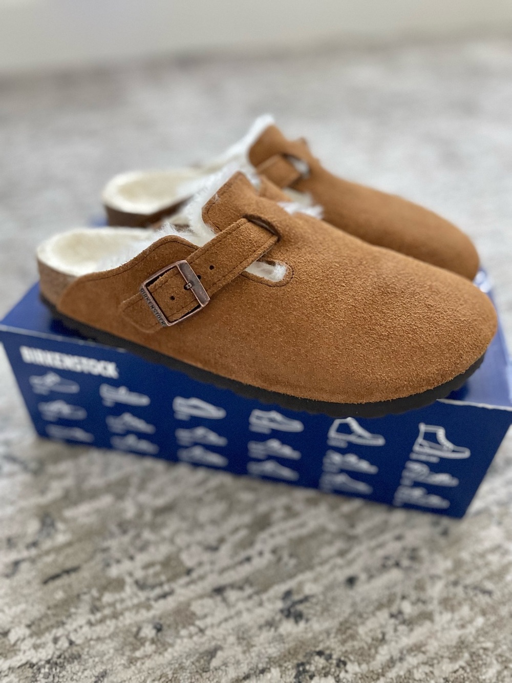 Birkenstock Boston Clogs Chestnut Mink Size 9- 9.5 / 40 Brown